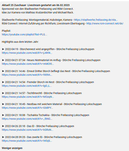 2023-03-31 07_59_09-LIVE Storchennest Freilassing - YouTube und 1 weitere Seite - Persönlich – Micro