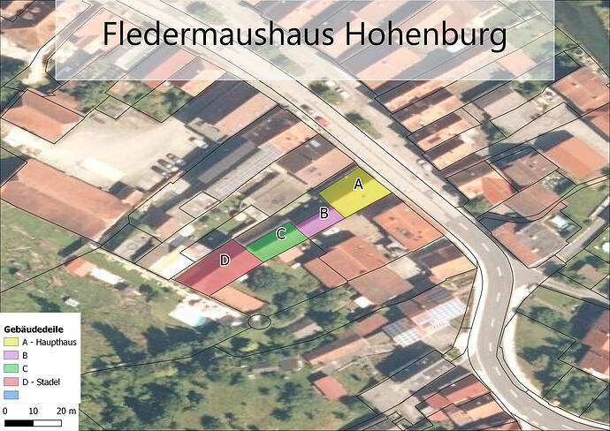 Fledermaushaus Übersicht